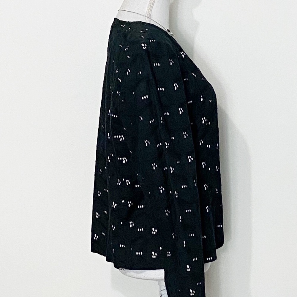 T TAHARI-Lace & Embroidered Blazer. Med. - Picture 3 of 7